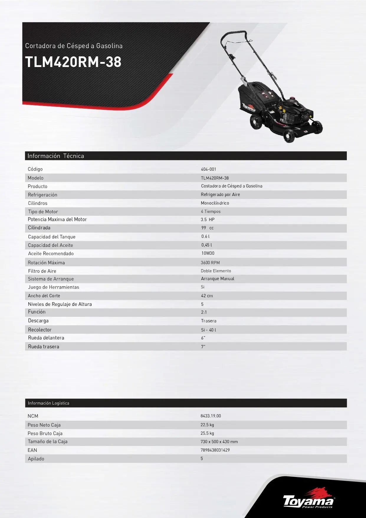 FT CORTACESPED TOYAMA