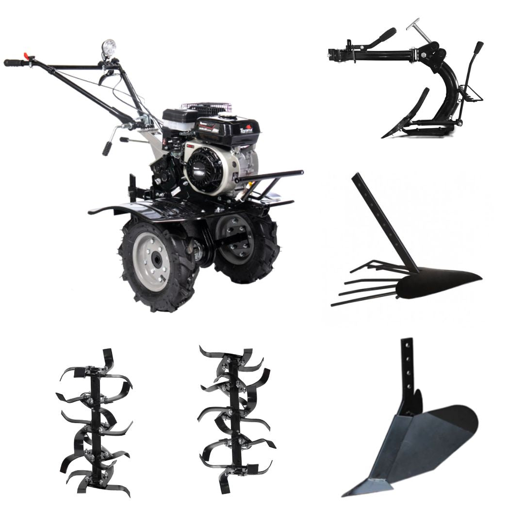 Motocultivador Toyama TT90R-XP-U con accesorios
