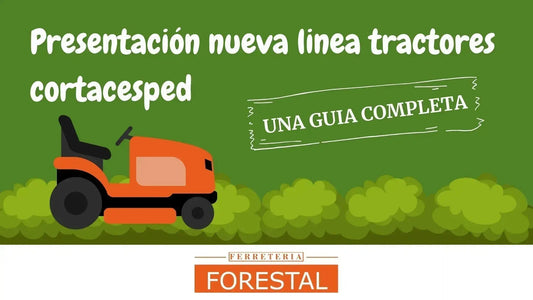 Presentación nueva línea tractores cortacésped Husqvarna Ferretería Forestal