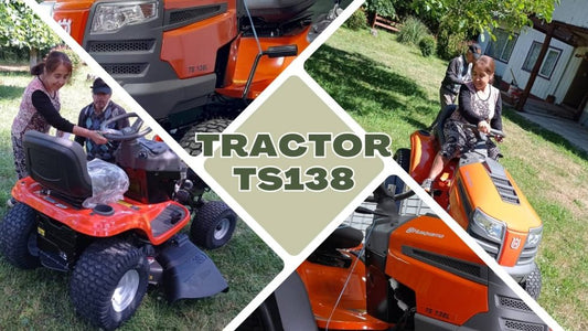 Entrega Tractor Husqvarna TS138L