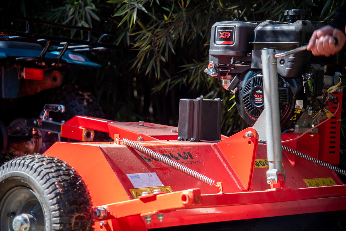 Desmalezadora Castor ATV con motor B&S