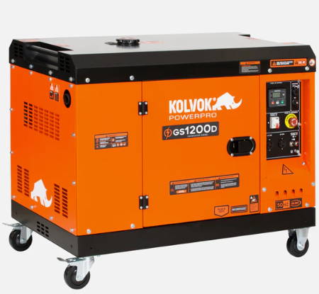 Generador Eléctrico Diesel 12kVA KOLVOK GS1200D
